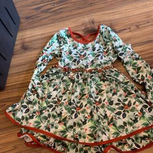 Cheeky Plum twirly dress 3t